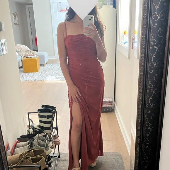 Azazie Darria in Terracotta - Picture 4 of 4